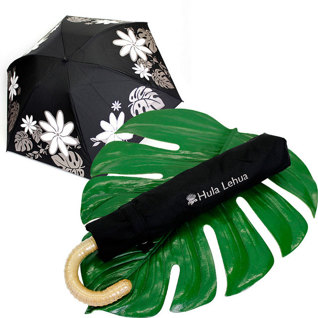 ハワイアンバティックの折り畳み日傘-